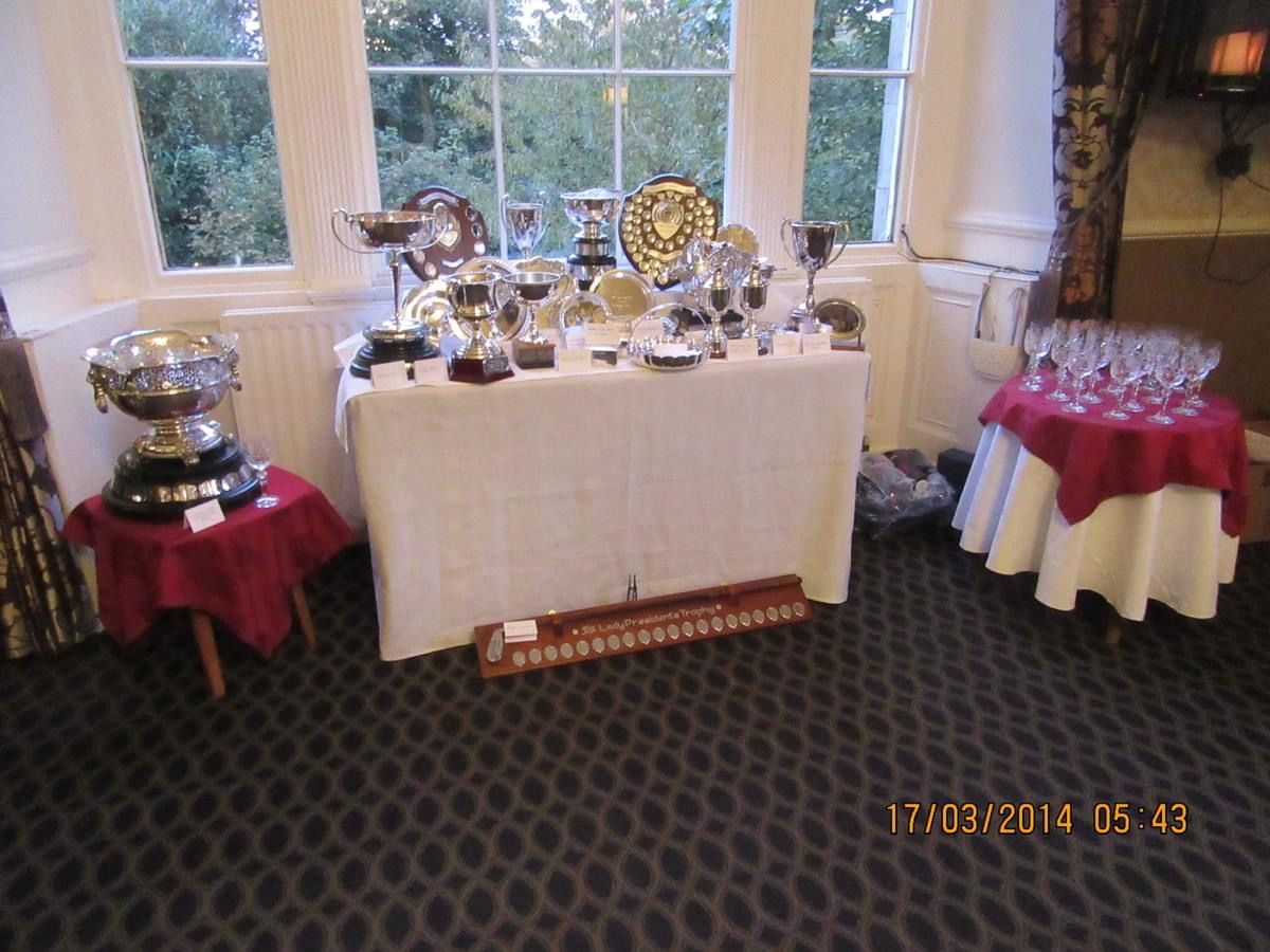Hexham Ladies celebrated the end of their summer playing season last night. A lovely meal followed by the presentation of trophies. A lovely evening enjoyed by everyone who attended.