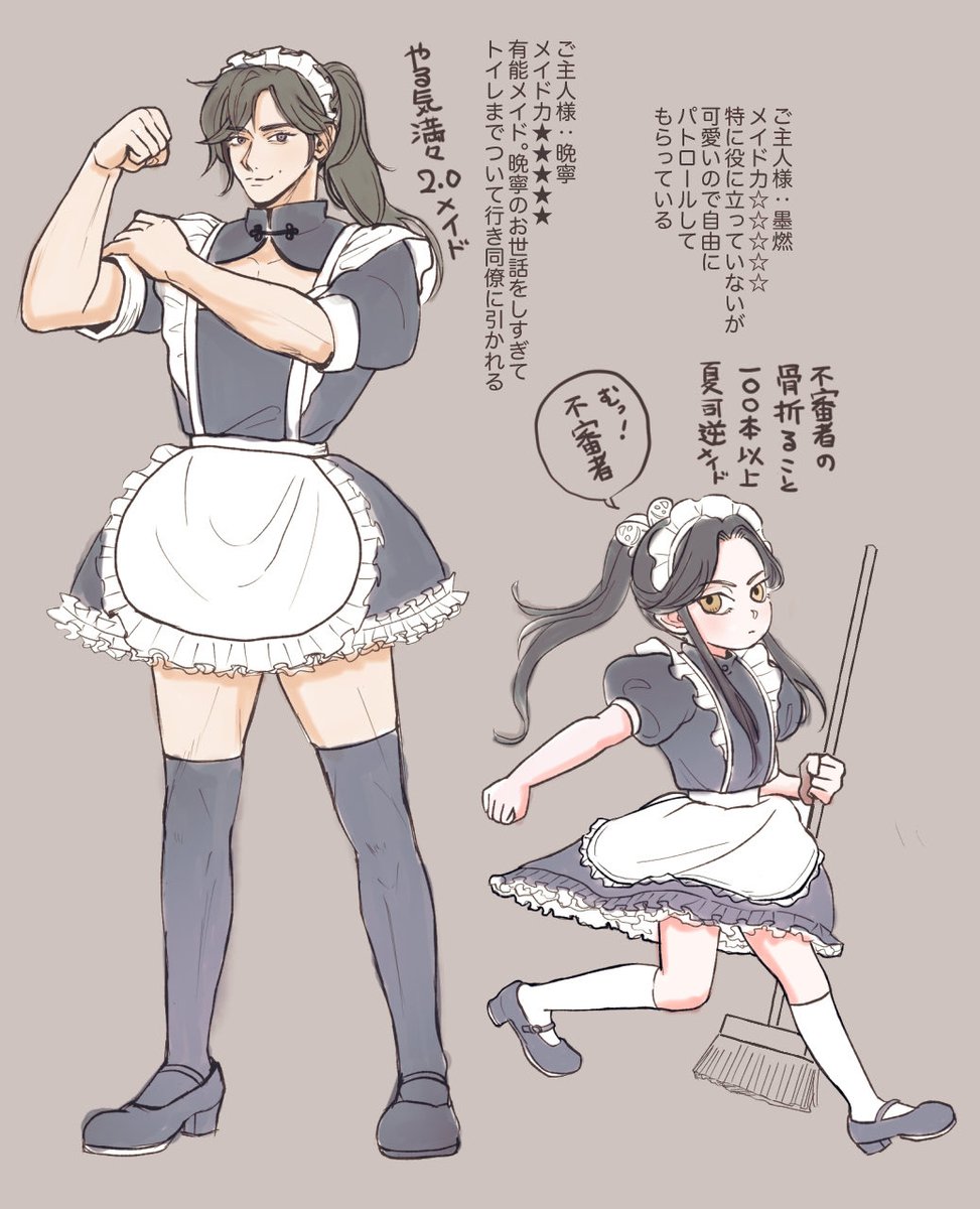 燃晩メイドの可能性を検証しています 