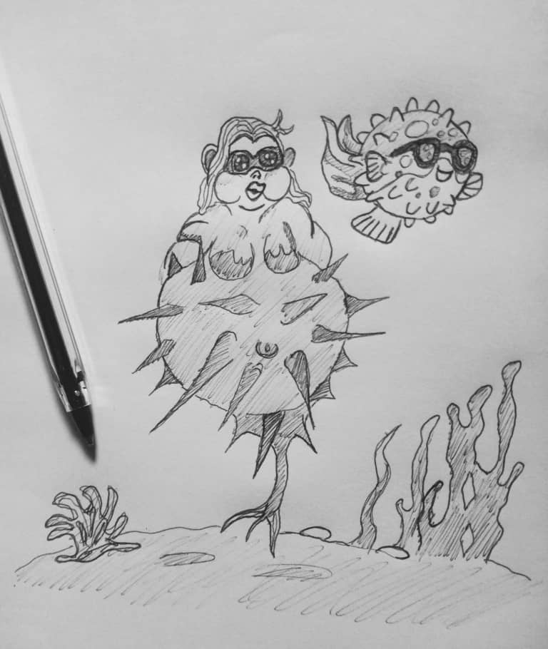 Snowden_0123's tweet photo. Took my pencil into work and make this art for @FuguOnPuffer
Hope it catch their eye ๐ก๐ฅ, showing my love and support.
LFUGU ๐ก๐ฅฐ https://t.co/0YWjIagr4T