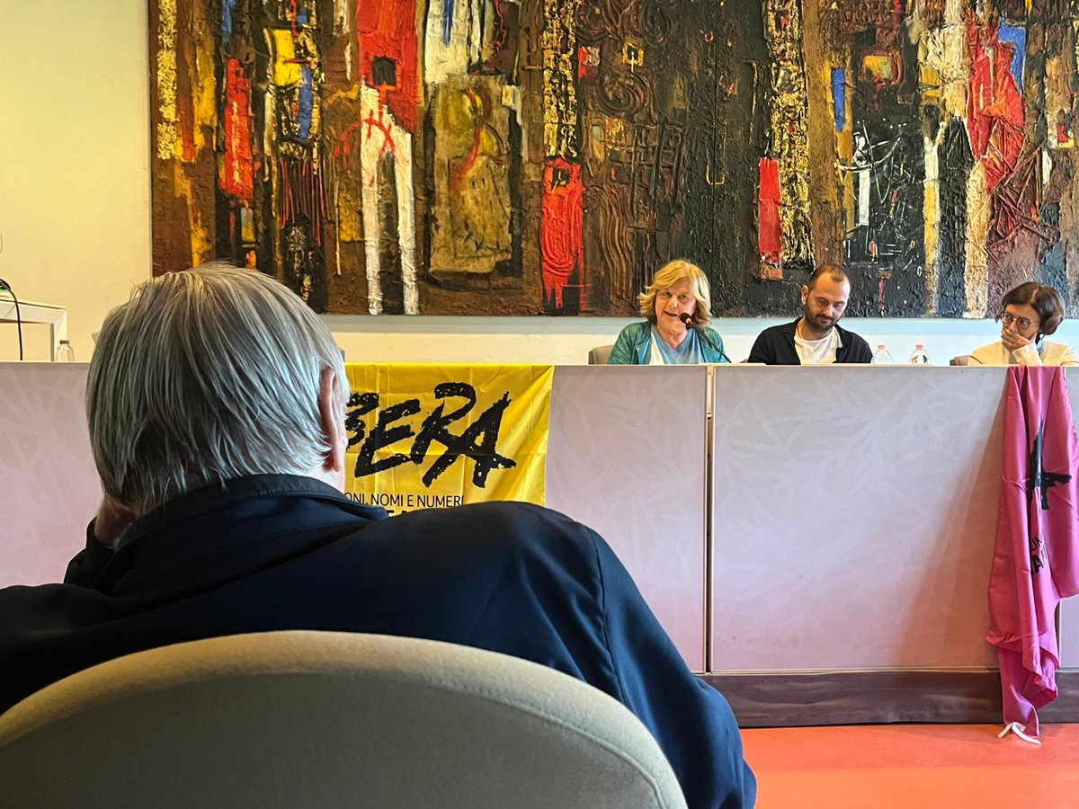 Cisl_ER's tweet photo. Questa mattina a #casacervi, all'Assemblea regionale @libera_annclm #EmiliaRomagna,  dove il segretario regionale @WBallotta ha portato il saluto, la vicinanza e l'affetto di tutta la Cisl ER🤝💪 https://t.co/71jIY5d0zZ
