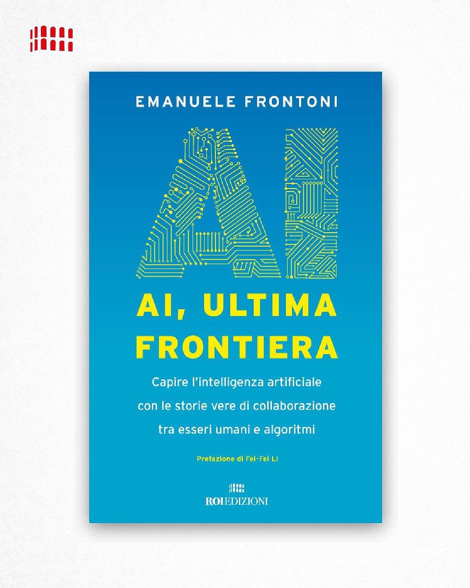 📚AI, Ultima Frontiera 
amzn.eu/d/iQaB7OW
#ai #intelligenzaartificiale #libri