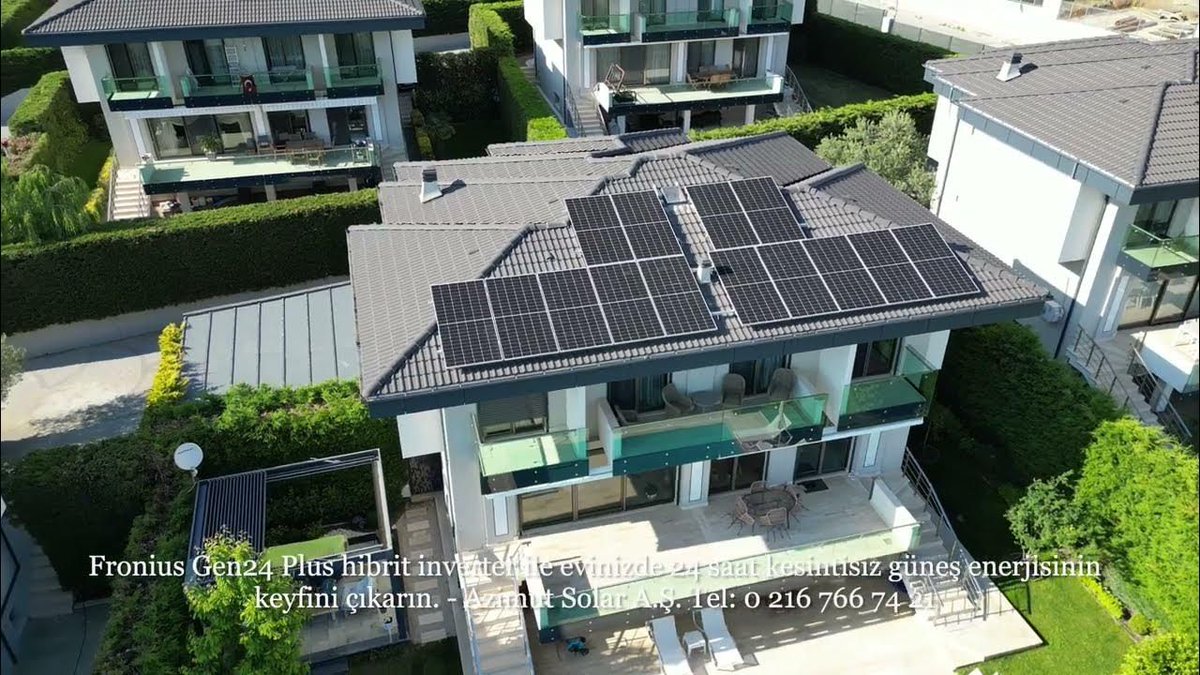 ⚡️ Fronius GEN24 Plus ile tanışın! Hibrit inverter teknolojisiyle enerji ihtiyacınızı karşılayın. Güneş enerjisiyle tasarruf edin. 🌞

Üstelik hemen çağrı mektubu ve taksit imkanı ile! 📞 0216 766 74 21

👉 İzleyin: buff.ly/3ZW2F3s
#AzimutSolar