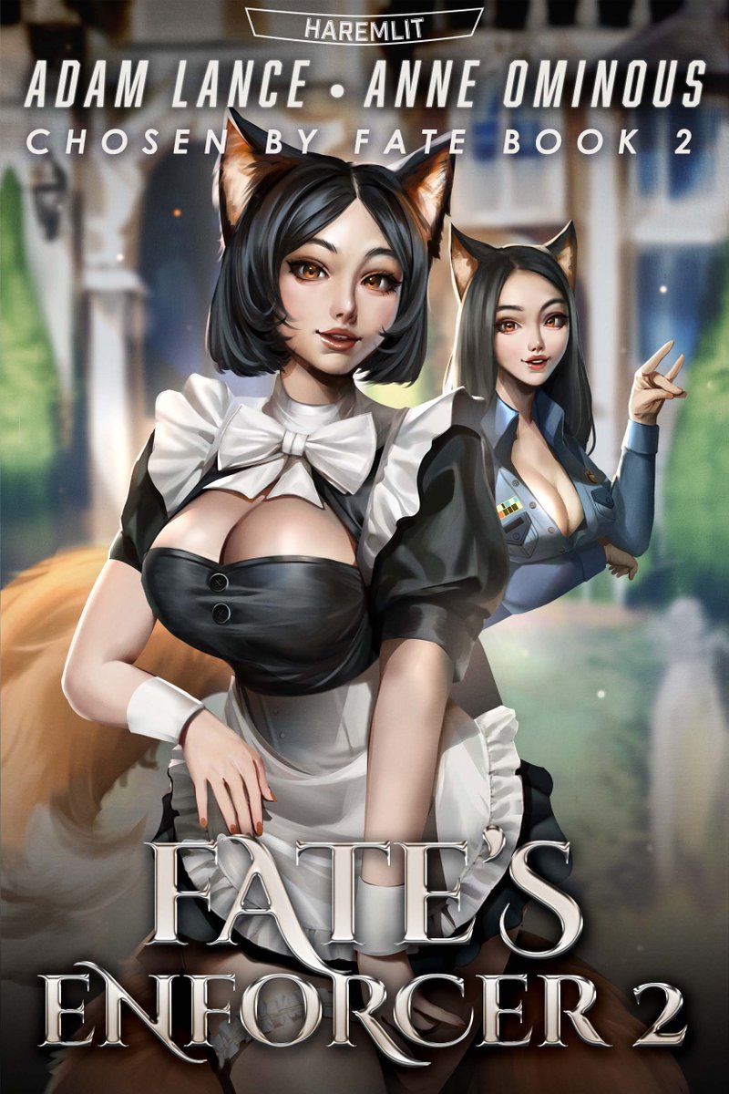 AdamLanceAuthor's tweet photo. Fate's Enforcer 2 is out now. Cover by @011012_03
Link: https://t.co/qgWk4CopJU
Every purchase helps us support real, human artists on our book covers!
#haremfantasy #bookrelease #monstergirl #kitsune #mensadventure #mensfantasy #noai #humanartists https://t.co/JM47kCEU5F