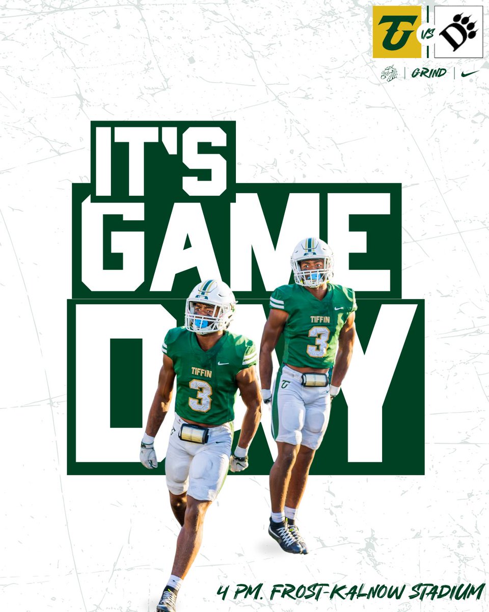 Game Day!

📍Frost-Kalnow Stadium - 4PM

vs. Ohio Dominican

📺 tinyurl.com/yc8hn6jw

#GRIND 🐲