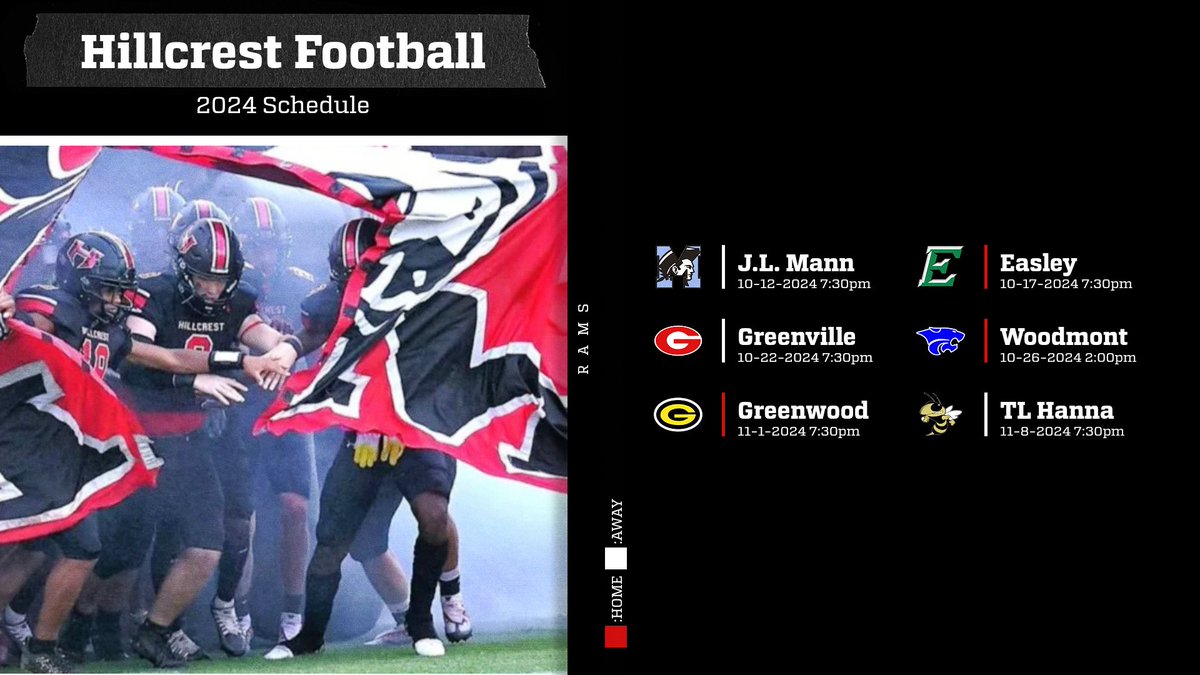 rams_hhs's tweet image. Updated 2024 Football Schedule
