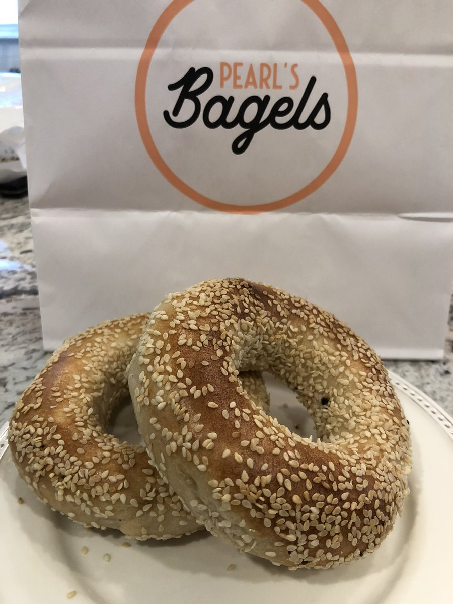 In case you haven’t heard <a href="/pearlsbagels/">Pearl's Bagels</a> have been named the best bagels in the DC area by <a href="/washingtonpost/">The Washington Post</a>
I’m sure they’re swamped this weekend … but please go try them. They’re incredible. 
And congrats <a href="/oliverhcox/">Oliver Cox</a>