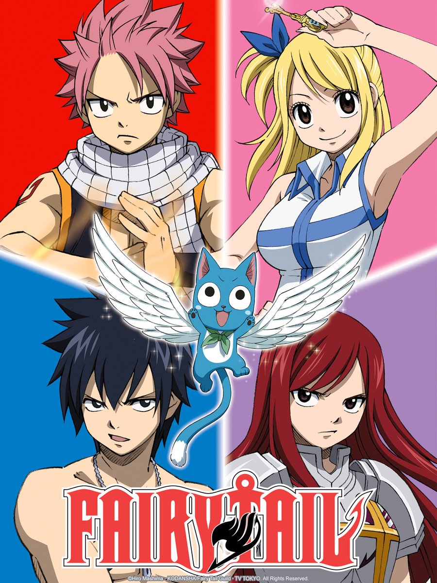 15 years of magic, friendship, and adventure! Happy anniversary to Fairy Tail!
