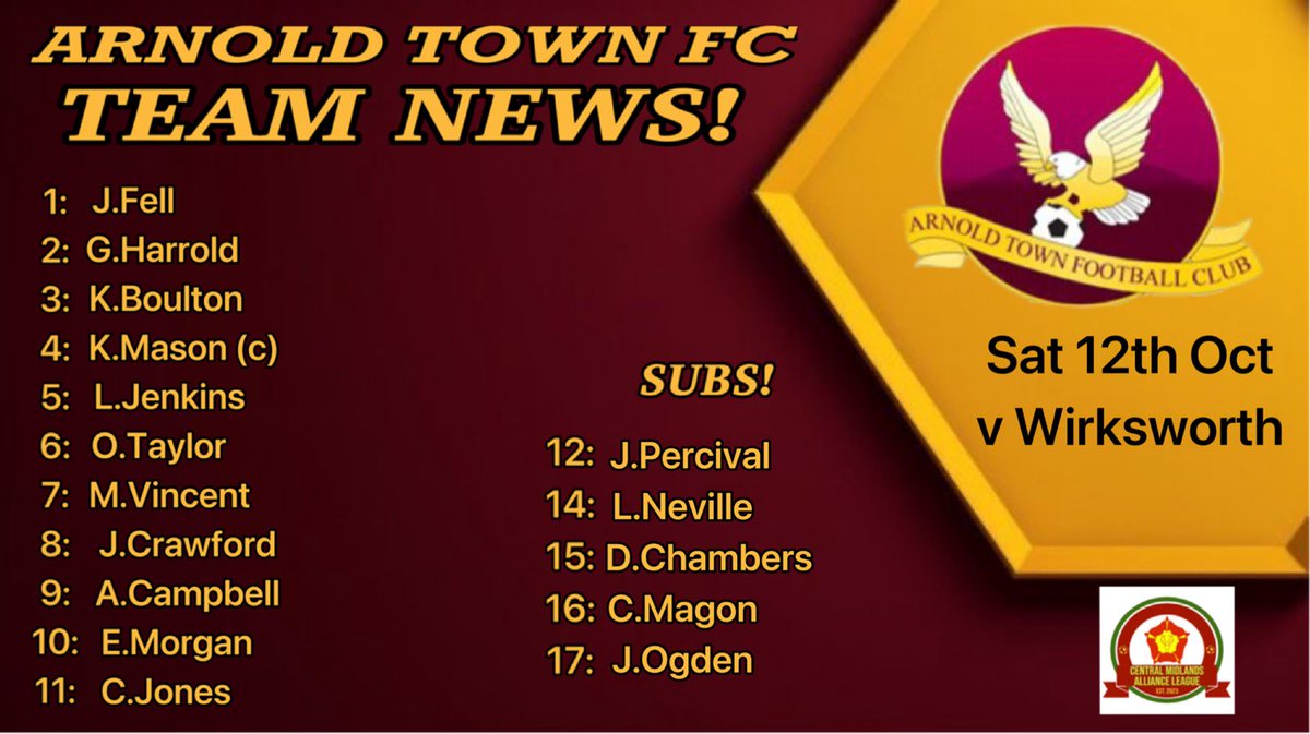 Arnold Town FC tweet media