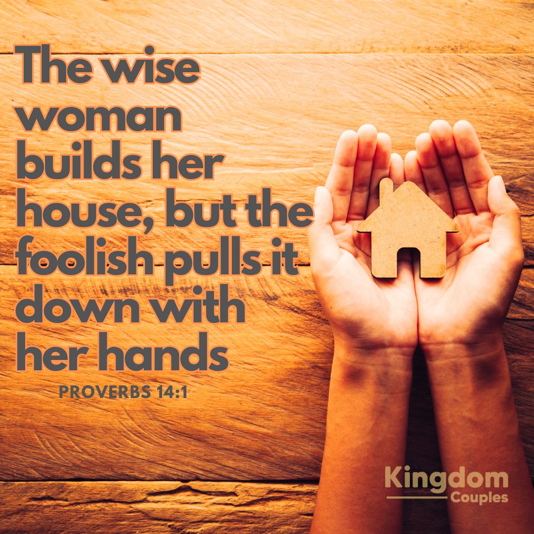 KingdomTruthApp's tweet photo. Be a wise builder in your marriage and home. Choose words and actions that strengthen your family instead of tearing it down.

👉 Build a godly home with the Kingdom Couples app. Available on the Google Play and App Store.

#KingdomCouplesApp #BuildWisely #ChristCenteredMarriage https://t.co/wh6mCgVs2U
