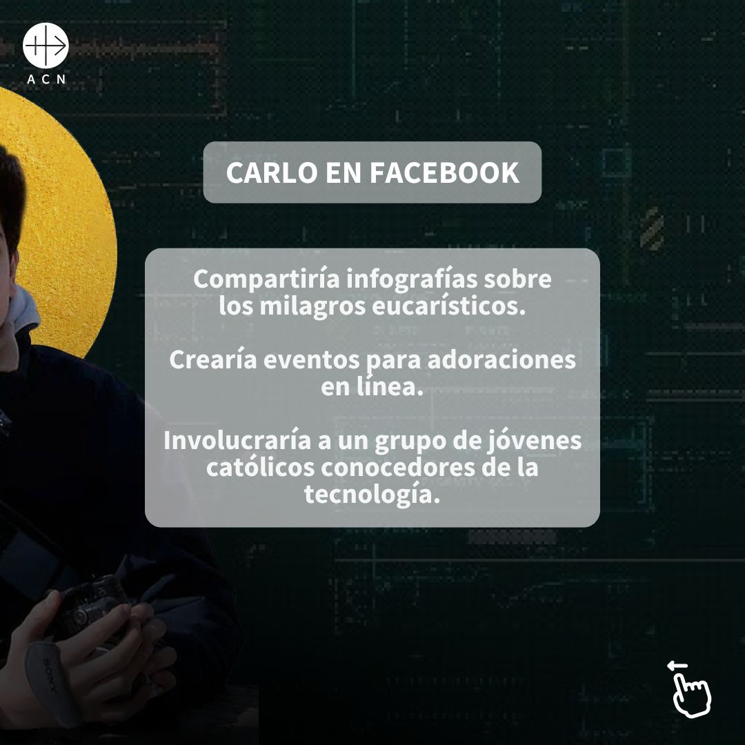 acn_int_es's tweet image. El 12 de octubre celebramos el Día de la Fiesta de Carlo Acutis, un santo moderno que utilizó su pasión por la tecnología para difundir la fe. Nos recuerda que podemos usar nuestros talentos para glorificar a Dios, incluso en el mundo digital. 🙏✨ #CarloAcutis #TechForGod