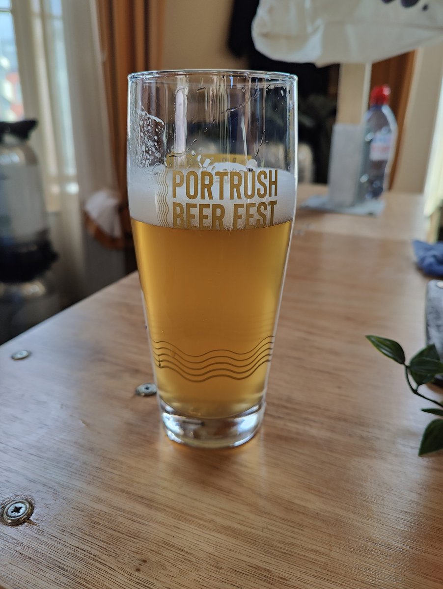 The stars have aligned - the Portrush beer fest and my birthday on the same day...