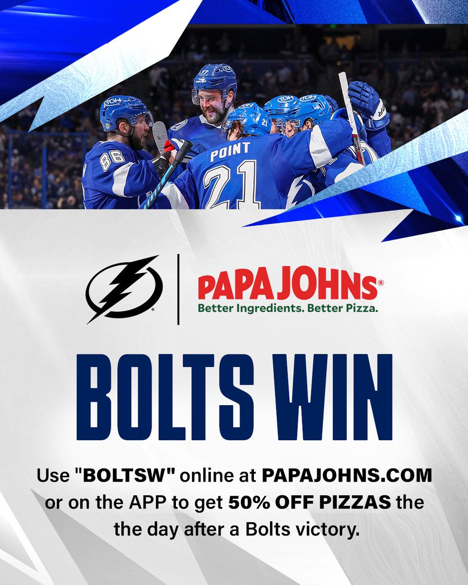 x - Tampa Bay Lightning tweet media