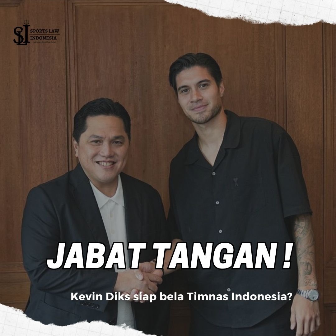 GavrielGulo's tweet photo. KEVIN DIKS JABAT TANGAN 🤝🇮🇩🔥

Hal ini menandai akan dilaksanakannya proses naturalisasi Kevin Diks untuk membela timnas Indonesia yang ditargetkan dapat bermain pada matchday kelima lanjutan kualifikasi Piala Dunia 2026 pada tanggal 15 November 2024 melawan Jepang!

#kevindiks https://t.co/2YsrTzS9d3