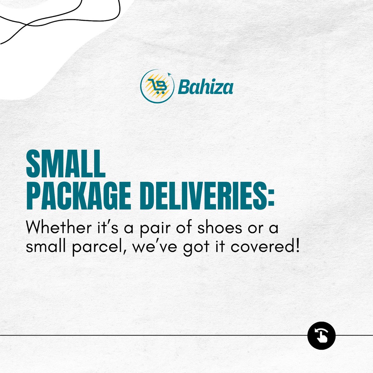 BahizaB's tweet photo. From small home deliveries to large business shipments, Bahiza provides flexible and reliable solutions for all your delivery needs. 🛒

#FlexibleDeliveries #ReliableTrucking #BahizaServices #FromShoesToContainers https://t.co/9L64HApOj0