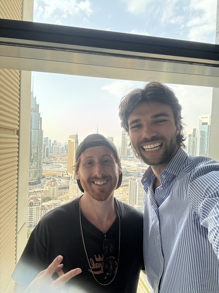 Another online connection that becomes a real-life friend.

The possibilities are endless.