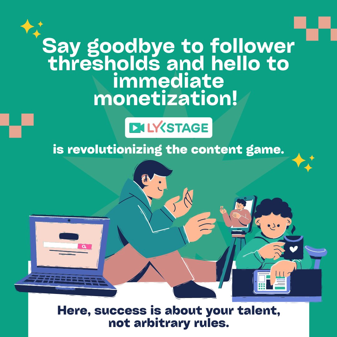 lyk_stage's tweet photo. Freedom over followers, passion over popularity, creativity over clout. 🎊

#FreedomOverFollowers #CreateFreely #PassionOverPopularity #MonetizeYourPassion #EarnFromDayOne #LYKSTAGE https://t.co/hlzIRakYMr