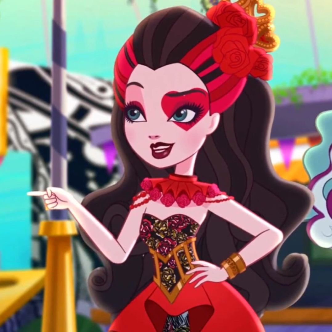 dailyeahandmh's tweet image. Lizzie Hearts - Ever After High