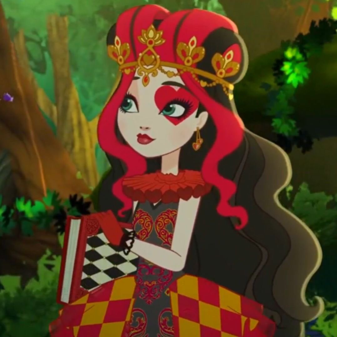 dailyeahandmh's tweet image. Lizzie Hearts - Ever After High
