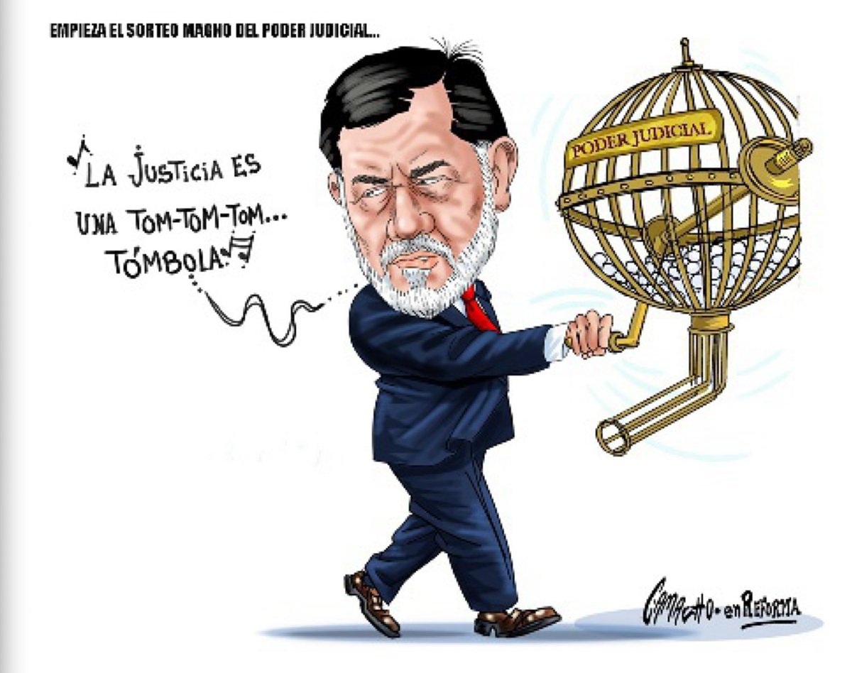 México ya renunció a la aspiración de una justicia imparcial, independiente, profesionalizada y funcional. 

Ahora la justicia será determinada por una tómbola.