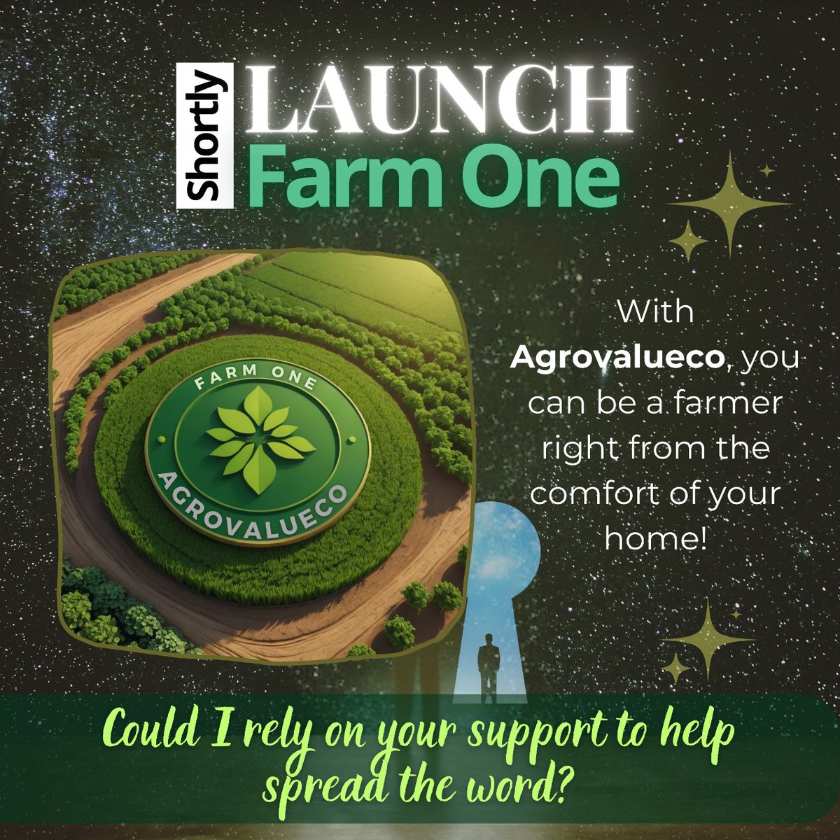 Marlotins's tweet image. Hello, dear follower! Your voice is essential! Together, let's revitalize lives, transform land into food and generate opportunities for small investors. I'm counting on you! 🙌✨ #SupportThisCause #TogetherWeAreMore