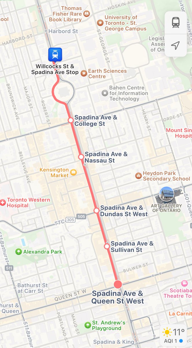 “i’m only 5 stops away!”

the 5 stops: