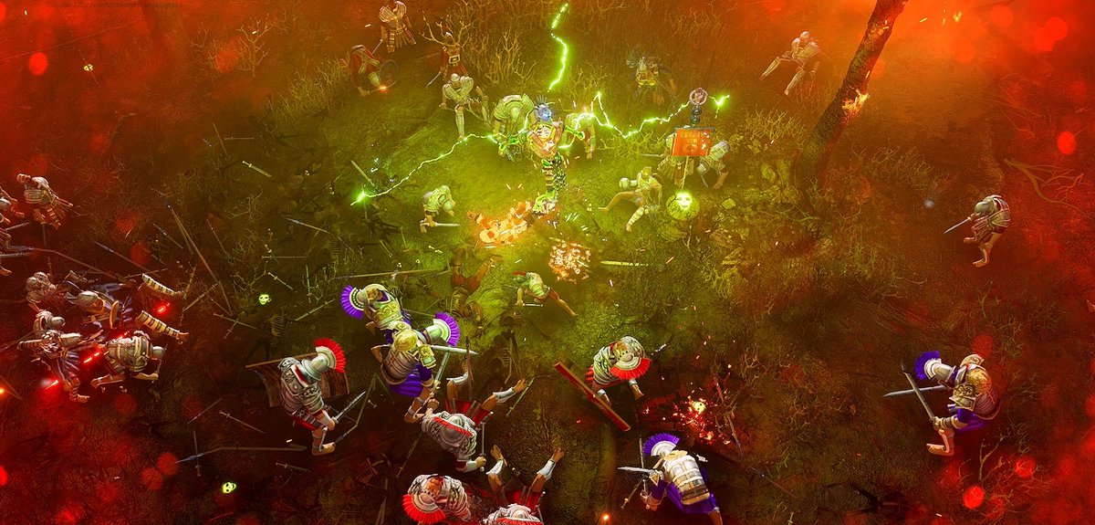 Superstructure0's tweet photo. #SteamNextFest MMXXIV is almost here! So grab the demo of Brutus Maximus from Steam and experience the might of the Roman Legions in this survival roguelite-style game! Oh, and don’t forget to add it to your Wishlist! #horde_survivor #RogueLite #RomanLegions #UE5 #indiedev https://t.co/lJOA91vl7v