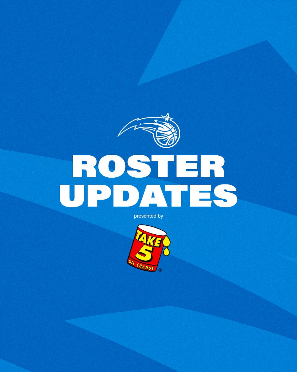 We have signed free agent center Robert Baker II and waived guard Javonte Smart.

#MakeItMagic