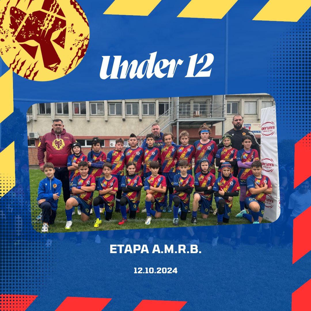 RO_RugbyAcademy's tweet image. Today, our U8, U10, U12, and U14 groups were at Ghencea Stadium for another fun-filled day of rugby! 🏉🤩 
If you also have a little one born between 2019 and 2011, we warmly welcome you to join our mini-rugby groups! 🏉👶👧👦💪

#partofthewolvespack