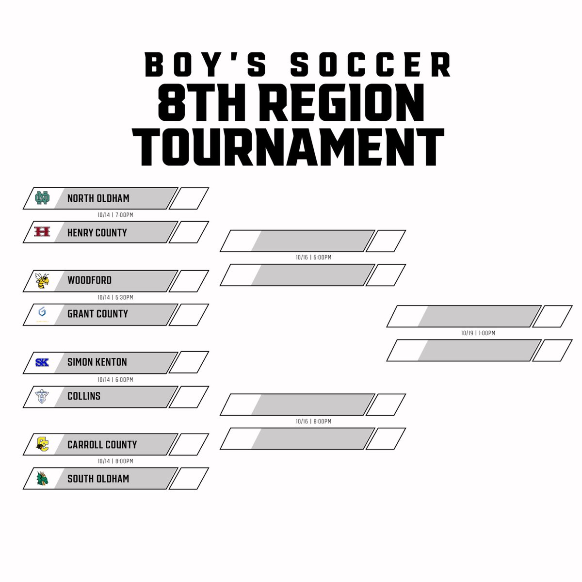 The field is set in Region 8