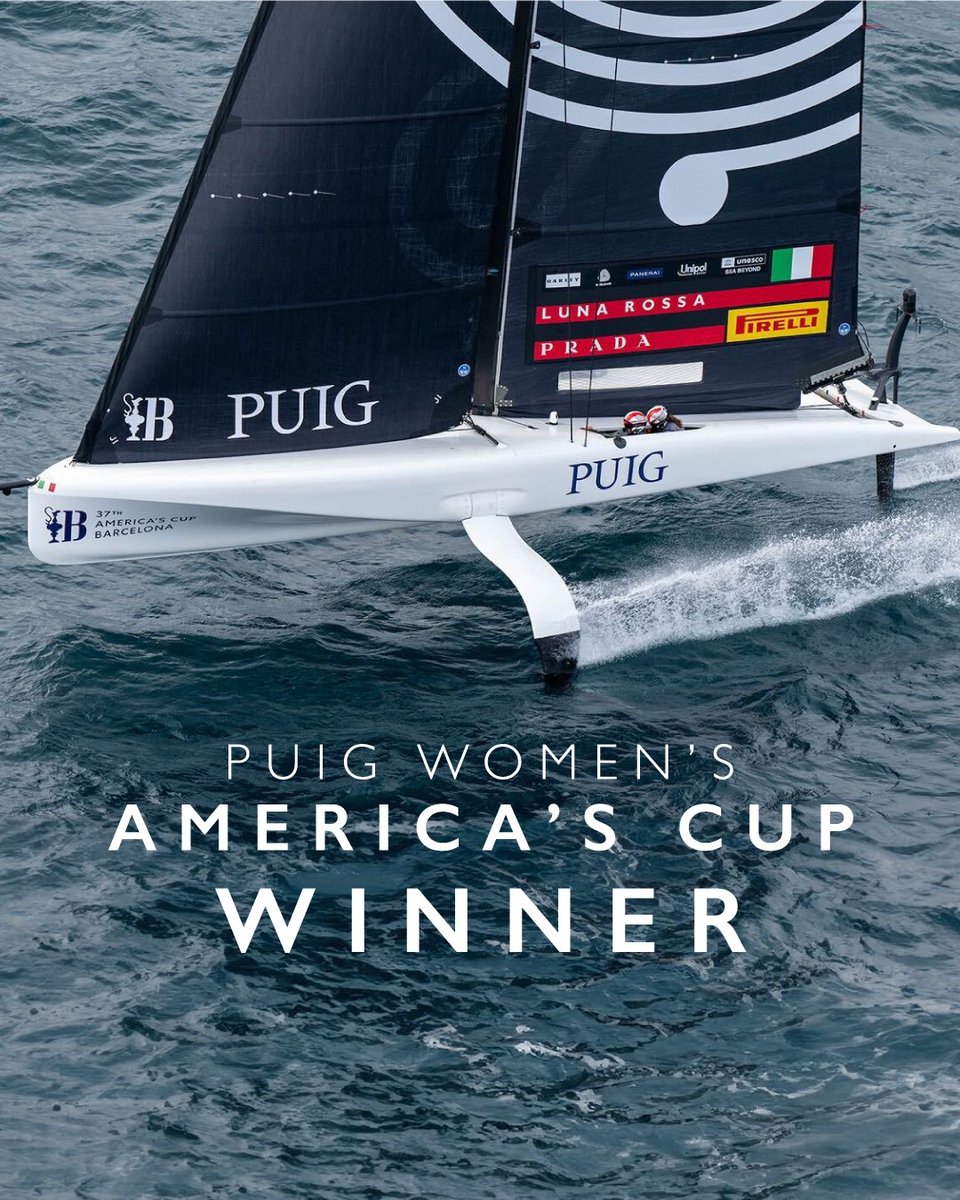 Luna Rossa Prada Pirelli vince la Puig Women’s America’s Cup!
—
Luna Rossa Prada Pirelli Winner of the Puig Women’s America’s Cup!
#WomensAmericasCup #LunaRossa #LunaRossaPradaPirelli #AmericasCup #Sailing #Sailor #FoilingBoat
@prada @pirelli