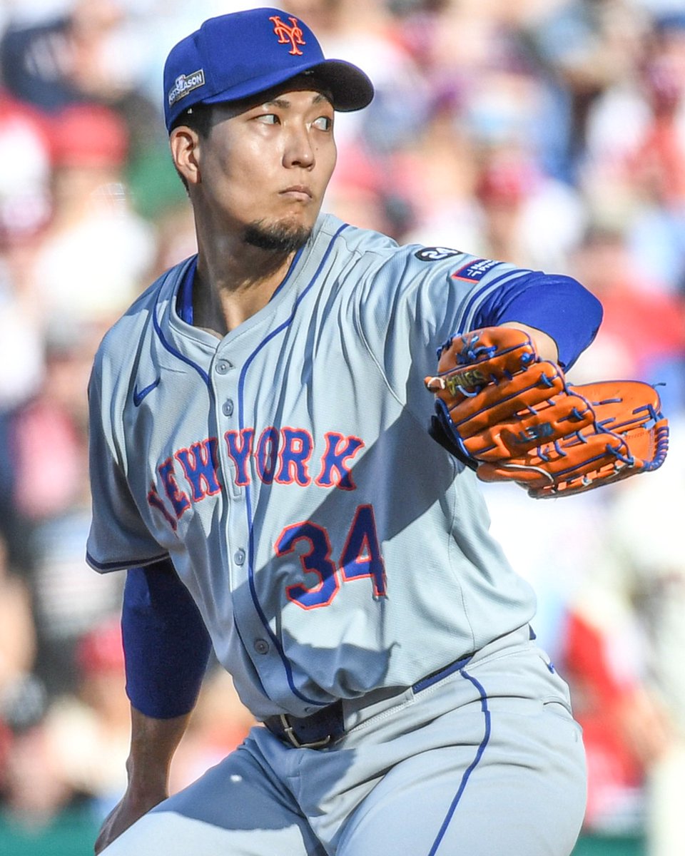 SNY_Mets's tweet photo. Kodai Senga will start Game 1 of the NLCS for the Mets https://t.co/ZgkhFPDJ0X