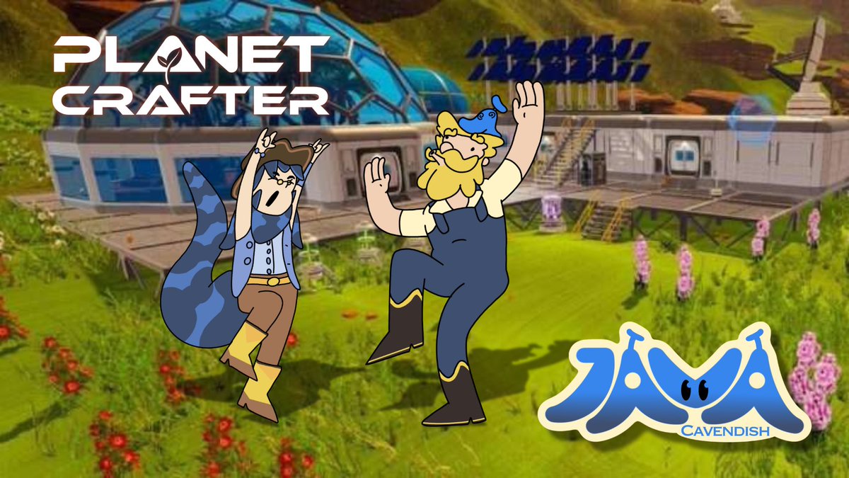 JavaCavendish's tweet image. 💙 BANANALERT💛

Java Cavendish
Stars in
🪐 PLANET CRAFTERS ⛏️
w/ @biosteampunk 

Live in 15 minutes ‼️
🔗 in bio

See ya soon
💙🍌💛

#JavArts #Vtuber #PlanetCrafter