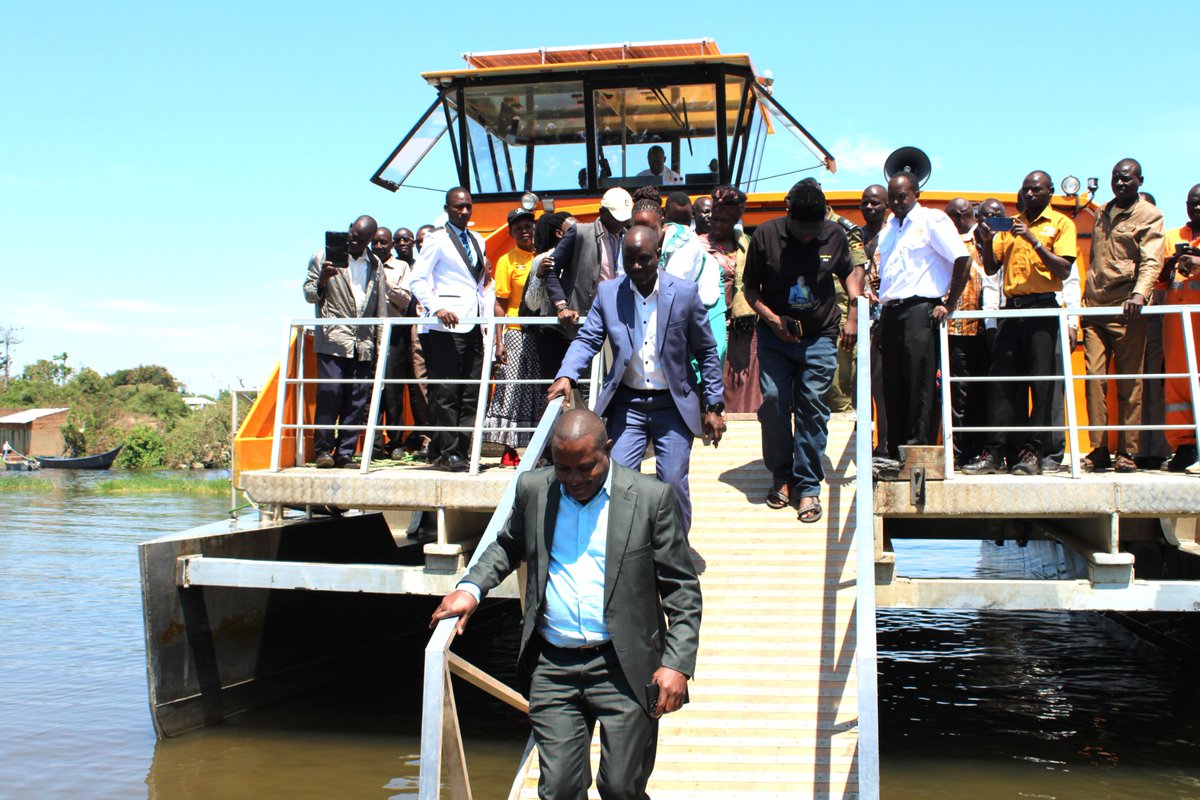 MV Ormiston commissioned on Lake Victoria. The vessel, with a seating capacity of 150 passengers will offer affordable fares and will connect Lugala &amp; Busiro landing sites, along with the islands of Matolo in Uganda &amp; Port Victoria in Kenya.
