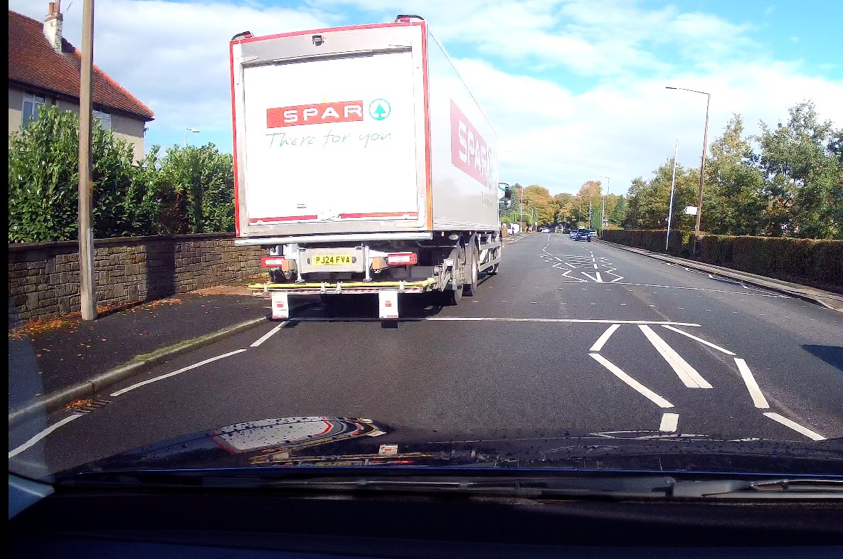 Matthew Pearson (@mattpearson) on Twitter photo This SPAR lorry driver could not get into the petrol station, so he decided to park across the zebra crossing.
But it's OK as he put his hazard lights on. You can do anything if you put your hazard lights on, the highway code ceases to apply. Still reporting it.
<a href="/SPARInt/">SPAR International</a> This SPAR lorry driver could not get into the petrol station, so he decided to park across the zebra crossing.
But it's OK as he put his hazard lights on. You can do anything if you put your hazard lights on, the highway code ceases to apply. Still reporting it.
<a href="/SPARInt/">SPAR International</a>