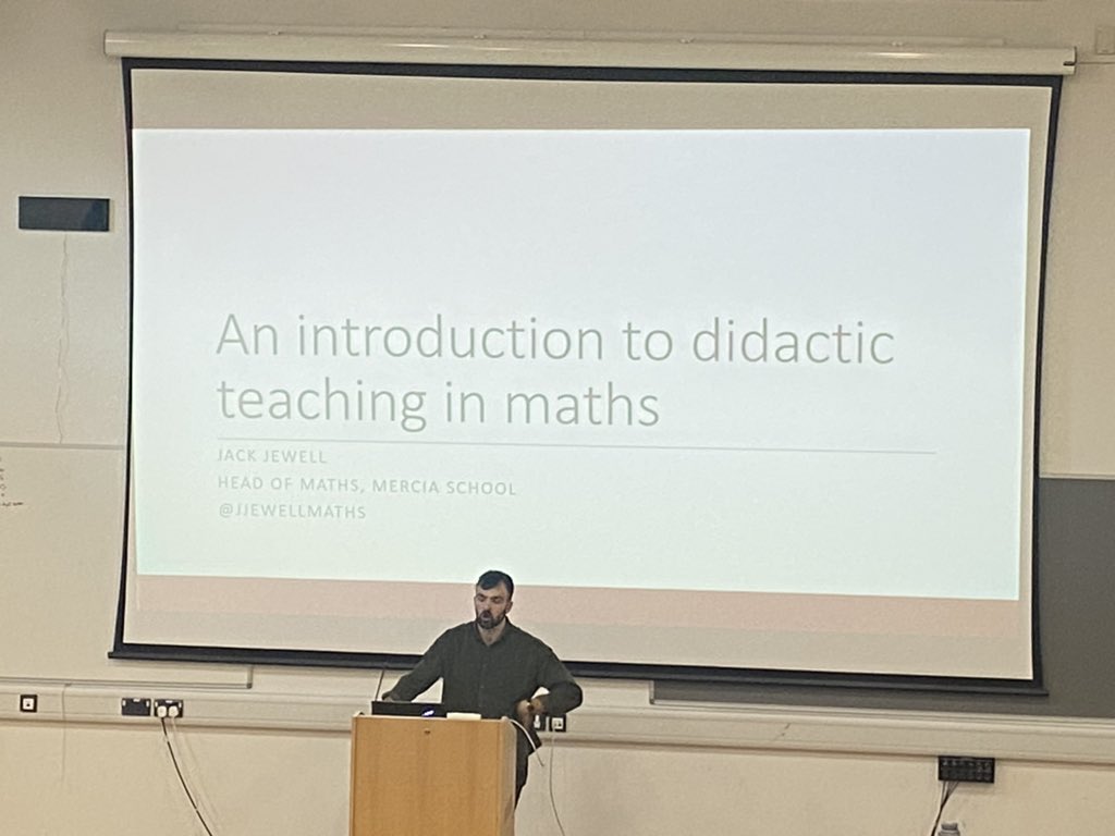 Lindsey (@linds_bennett) on Twitter photo Great session by <a href="/JJewellmaths/">Jack Jewell</a>
highlighting the impact of didactic teaching on GCSE results at Mercia School.
Both disadvantaged students & SEND students outperformed their peers.
“Didactic teaching doesn’t only benefit the high performers...” Great session by <a href="/JJewellmaths/">Jack Jewell</a>
highlighting the impact of didactic teaching on GCSE results at Mercia School.
Both disadvantaged students & SEND students outperformed their peers.
“Didactic teaching doesn’t only benefit the high performers...”