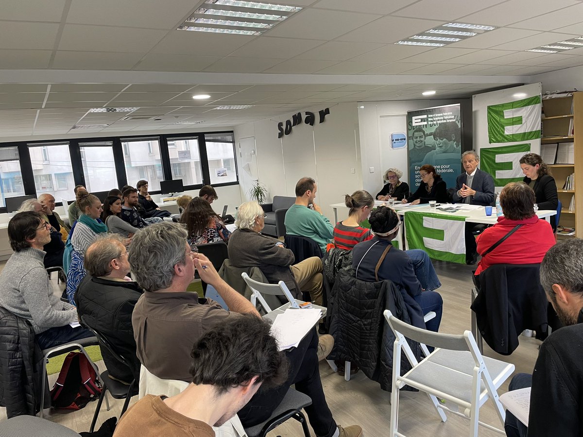 Conférence <a href="/UEF_France/">Union des Fédéralistes Européens 🇫🇷 🇪🇺 🇺🇦</a> du Conseil scientifique avec Marc Lazar, Céline Spector et Monique Chemillier Gendreau