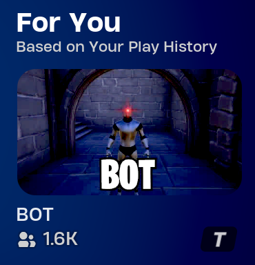 um... i'm not sure how to take this <a href="/FortniteGame/">FortniteGame</a> 
are you calling me a bot?