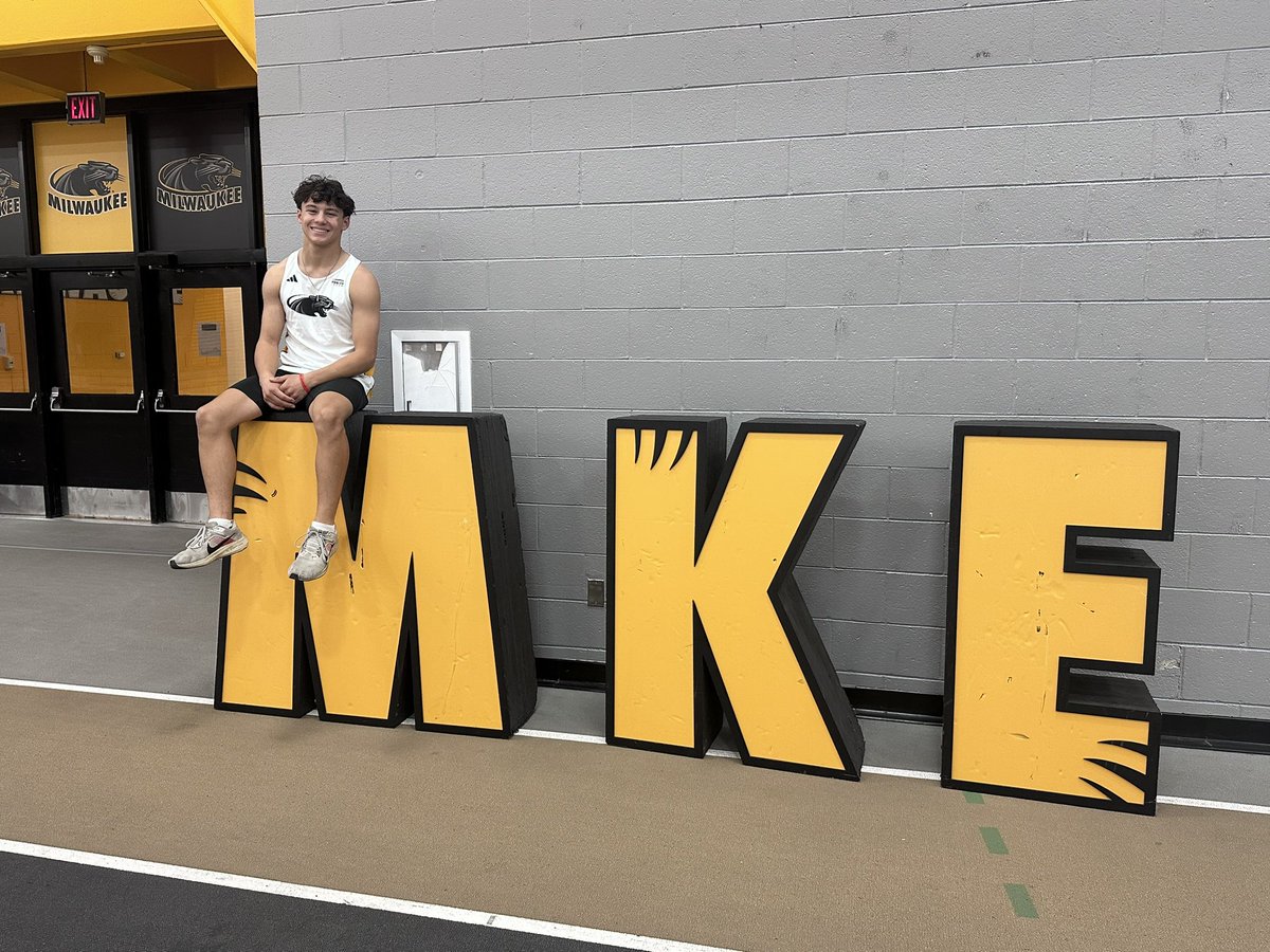 After a great visit and talk with Coach Hatch, I am happy to say I have received my first official D1 offer from the University of Wisconsin Milwaukee.