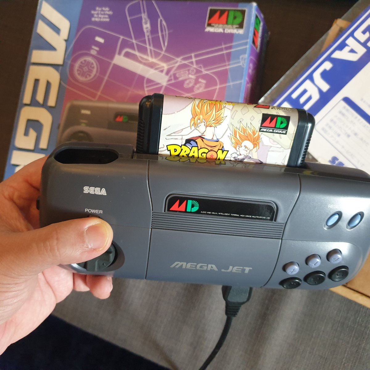 Eyzmaster's tweet photo. #blog 
I still want to make a big epic video indepth look at all the Sega consoles and other strange oddities at some point..

#retrogaming #gaming #sega #consoles #megajet
#randomphoto #random #randompic #pic #photo
#eyz #pictures #photooftheday #picoftheday #instadaily
#random https://t.co/fhbz9U3uk7