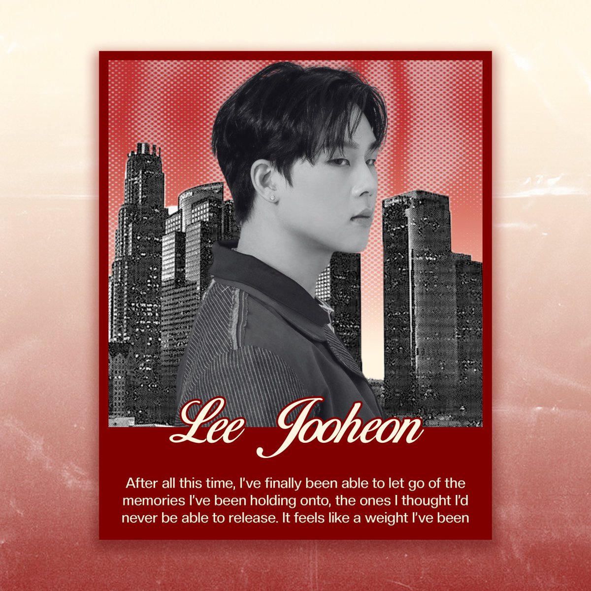 After seven days, I, Lee Jooheon ready to share the memories that held me back. Embracing change brings freedom and a fresh start. It's time to return to my passions and create exciting experiences. My journey begins now.