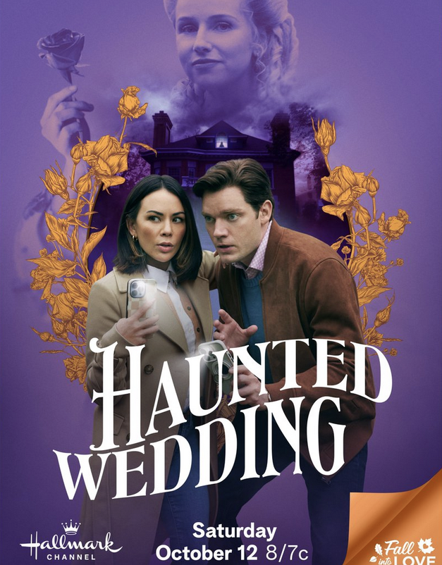 TVTango's tweet photo. 🌟Primetime Pick... Watch tonight @hallmarkchannel 8pm Premiere movie HAUNTED WEDDING🎃 #HauntedWedding👻 Starring @janelparrish #DominicSherwood #CassandraPotenza #PaulEssiembre #LaurenCochrane #LindaKo About https://t.co/IBRtmvdPvO https://t.co/FgFInvb476