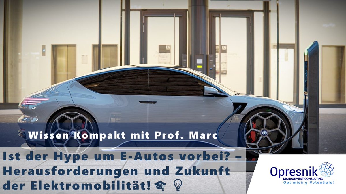 Der E-Auto-Hype nimmt ab! 🚗⚡️ In meinem neuen Video erfahrt ihr, warum die Verkaufszahlen sinken, wie politische Entscheidungen und steigende Kosten die Branche beeinflussen  👉 
youtube.com/watch?v=jM4rDu…

#Elektroauto #EMobilität #Klimawandel #OpresnikLearning