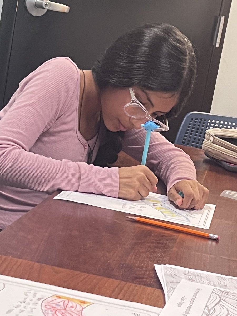 Middle school cohorts in action- putting in the hard work and supporting one another! 📚