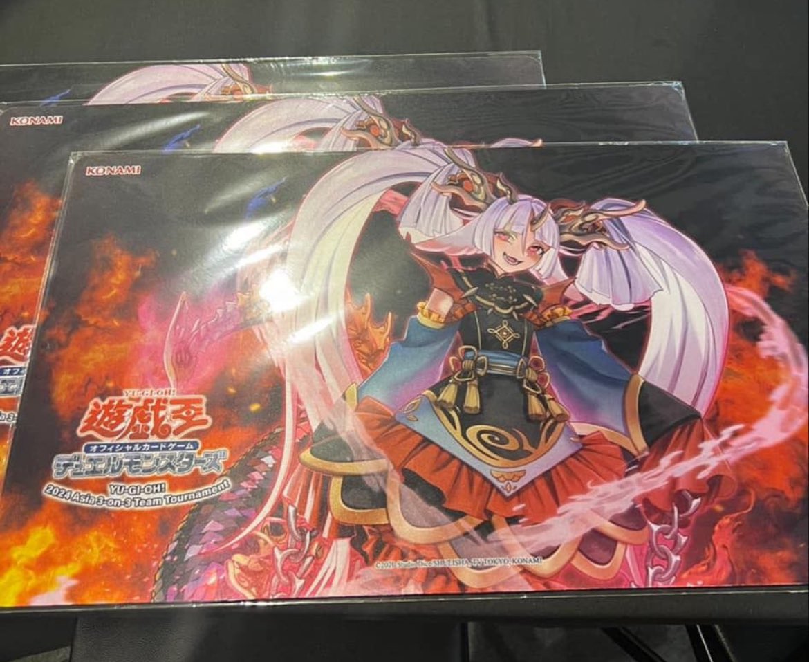 狂愛の竜娘アイザ プレイマット 3on3 台湾限定 アジア