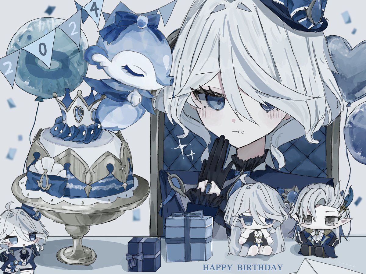 mirasan_x's tweet photo. はぴば❕
 #フリーナ生誕祭2024
 #furina https://t.co/L1NV3aVOq1