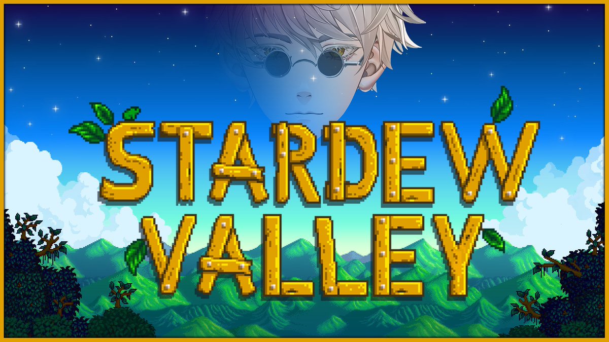 loch_von's tweet photo. #Vtuber 
Today we sow so that tomorrow we grow! Let's return to the fields today in Stardew Vally at 11am CDT! https://t.co/r9zWtr1ZeC