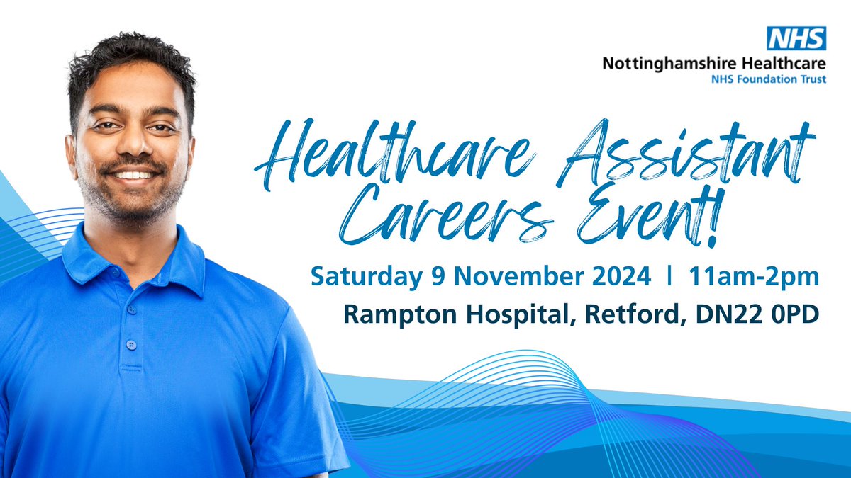 Are you looking for a rewarding career in healthcare, even if you have no prior experience? 

Rampton Hospital is holding an event specifically for individuals new to care, who want to learn more about the vital role of a Healthcare Assistant.

👉 orlo.uk/WxqBR