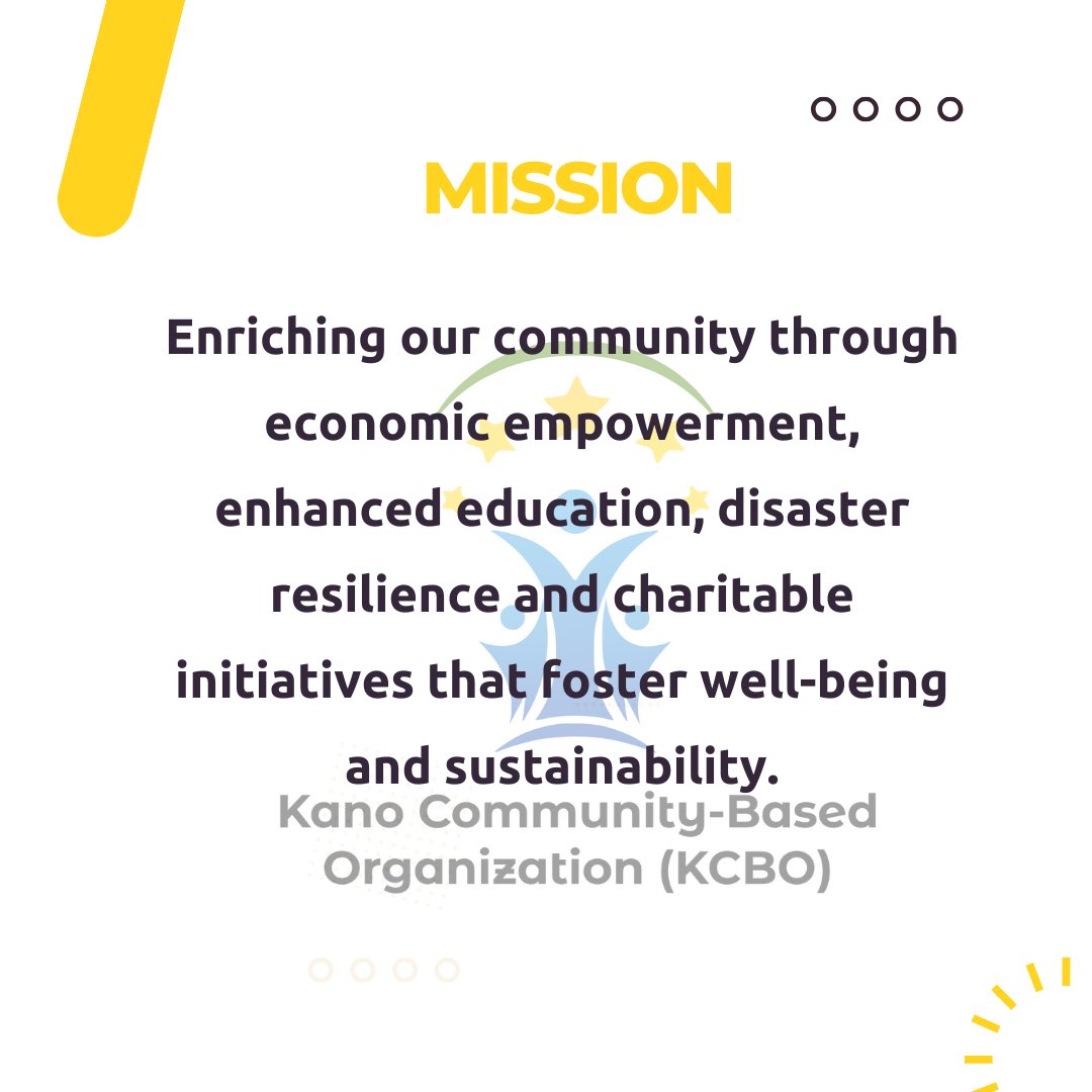 Kanocbo's tweet photo. Our mission at KCBO🎉
Join us as we strive to make a difference!
#mission #kcbo #nonprofit #CommunityFirst #communityimpact #kisumu https://t.co/jOmyc5bwly