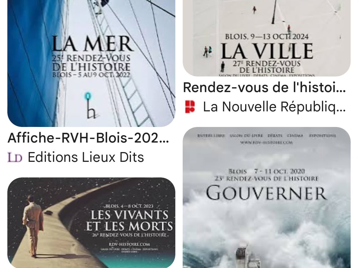 André Loez (en veille, sur bluesky) (@andreloez) on Twitter photo À l’initiative d’ <a href="/alexjubelin/">Alexandre Jubelin</a> je vous propose de participer au grand bingo du thème 2025 des RDV de Blois.
La personne qui le trouve ou s’en approche le plus gagne un an d’écoute gratuite de Paroles d’histoire et du Collimateur 🥳😎 À l’initiative d’ <a href="/alexjubelin/">Alexandre Jubelin</a> je vous propose de participer au grand bingo du thème 2025 des RDV de Blois.
La personne qui le trouve ou s’en approche le plus gagne un an d’écoute gratuite de Paroles d’histoire et du Collimateur 🥳😎
