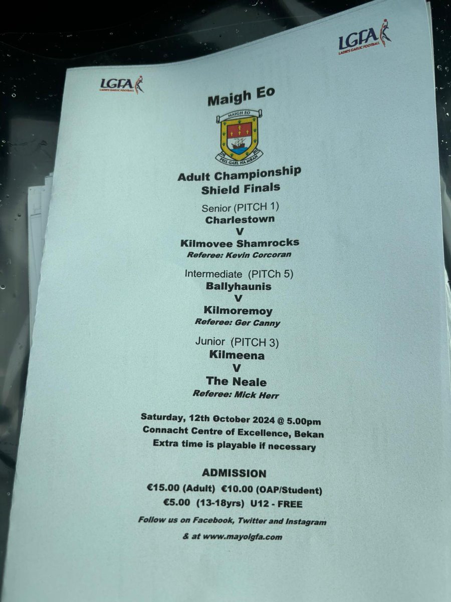 Kilmovee Shamrocks LGFA Club tweet media